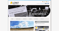 Desktop Screenshot of llobetsa.com